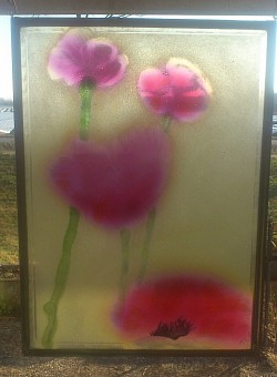 Airbrush Mohn